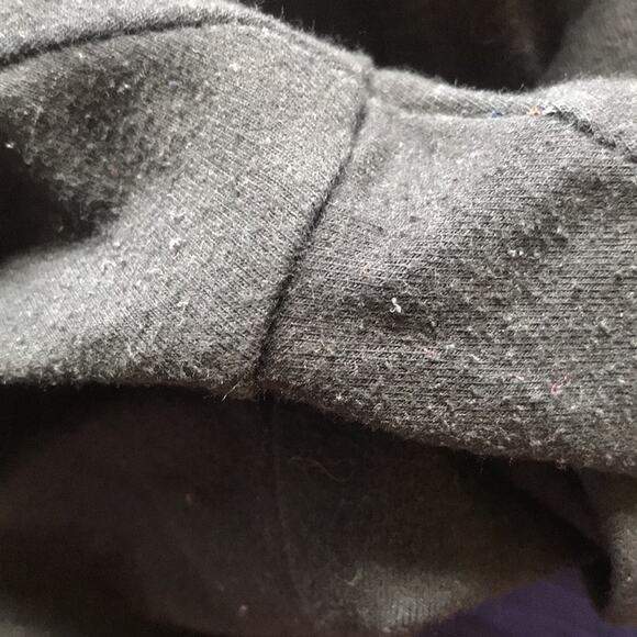 Chico's Black Buttoned Ankle Cotton Blend Black Leggings Size 2 (Medium) - Picture 7 of 7